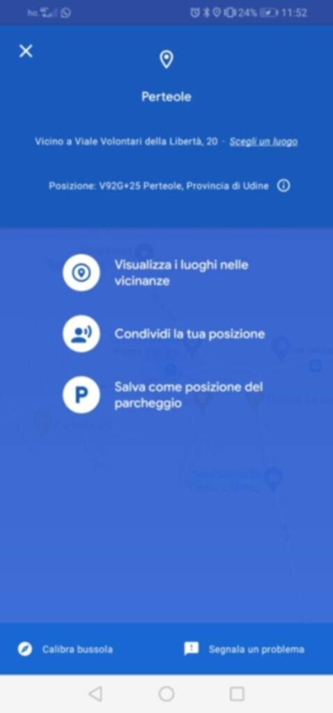 PARCHEGGIO DISABILI Pubblico PERTEOLE, FRONTE UFFICIO POSTALE - RUDA