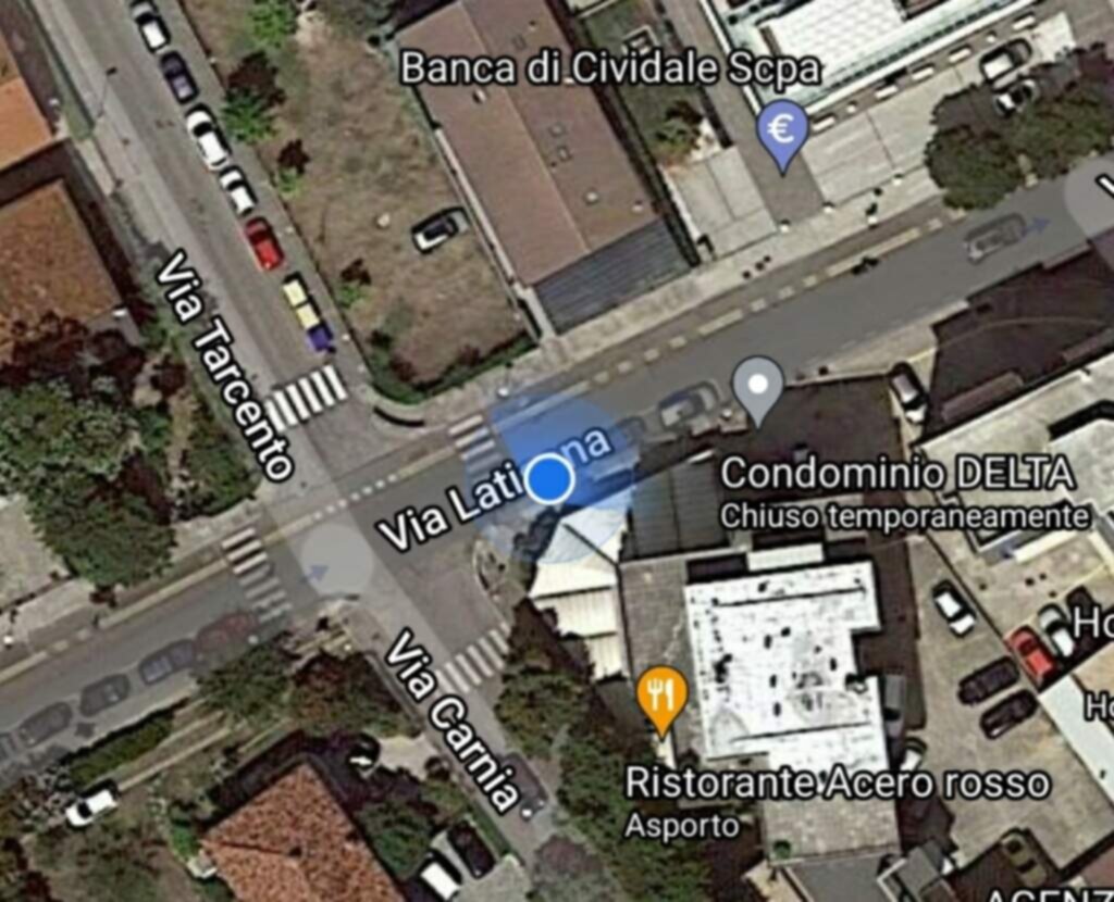 PARCHEGGIO DISABILI PUBBLICO ( VIA LATISANA)